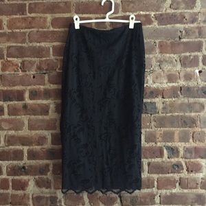 H&M sexy black Pencil skirt